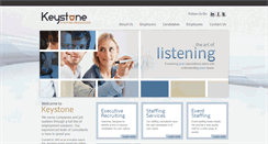 Desktop Screenshot of keystonestaffing.com